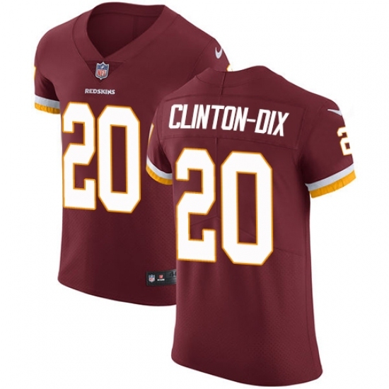 Men's Nike Washington Redskins 20 Ha Clinton-Dix Burgundy Red Team Color Vapor Untouchable Elite Player NFL Jersey