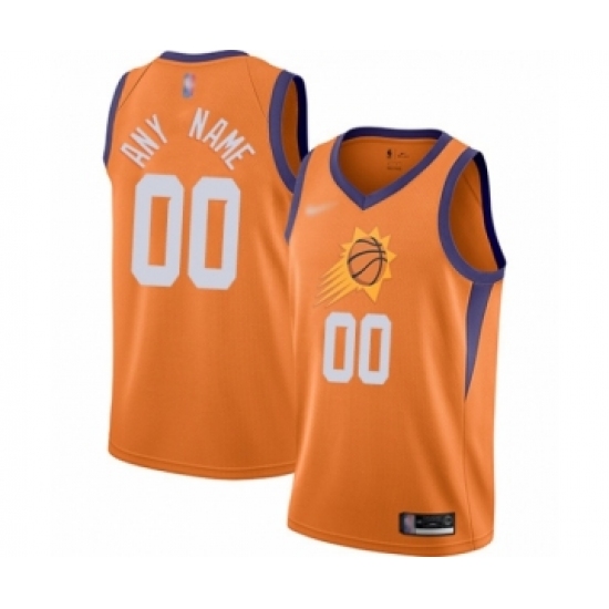 Women's Phoenix Suns Customized Swingman Orange Finished Basketball Jersey - Statement Edition