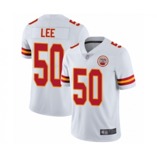 Youth Kansas City Chiefs 50 Darron Lee White Vapor Untouchable Limited Player Football Jersey