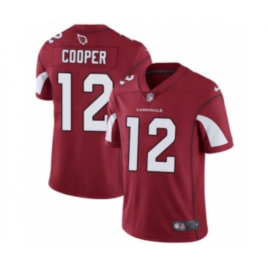 Youth Nike Arizona Cardinals 12 Pharoh Cooper Red Team Color Vapor Untouchable Limited Player NFL Jersey