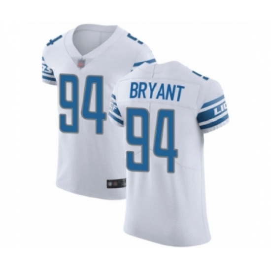 Men's Detroit Lions 94 Austin Bryant White Vapor Untouchable Elite Player Football Jersey