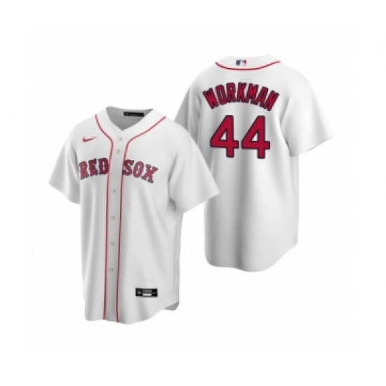 Women's Boston Red Sox 44 Brandon Workman Nike White Replica Home Jersey