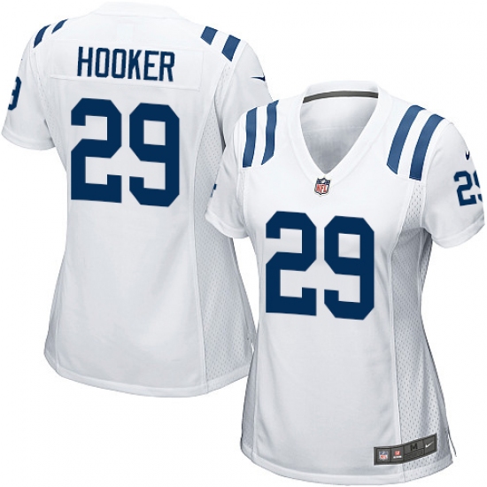 Women's Nike Indianapolis Colts 29 Malik Hooker Game White NFL Jersey