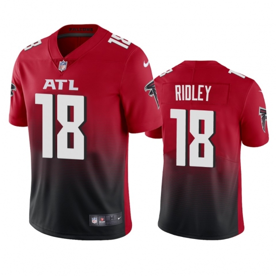 Nike Atlanta Falcons 18 Calvin Ridley Men's Red 2nd Alternate 2020 Vapor Untouchable Limited NFL Jersey