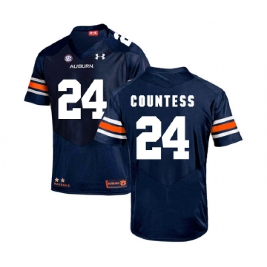 Auburn Tigers 24 Blake Countess Navy College Football Jersey