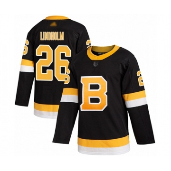 Youth Boston Bruins 26 Par Lindholm Authentic Black Alternate Hockey Jersey