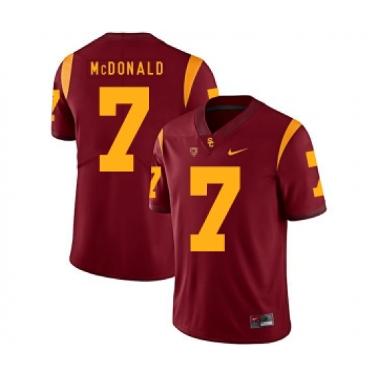 USC Trojans 7 T.J. McDonald II Red College Football Jersey