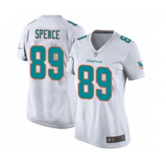 Women's Miami Dolphins 89 Dwayne Allen Game White Football Jersey