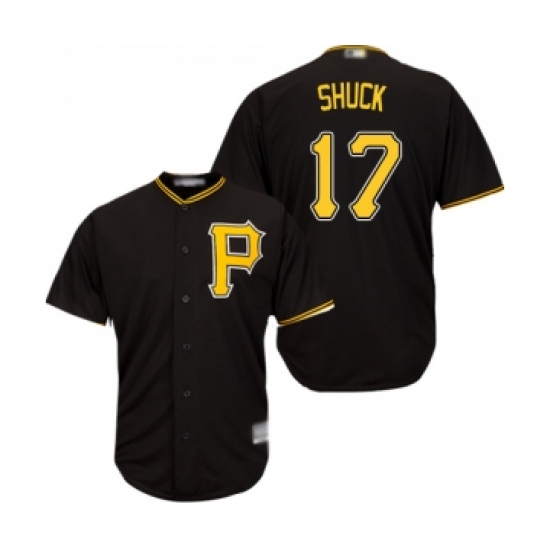 Youth Pittsburgh Pirates 17 JB Shuck Replica Black Alternate Cool Base Baseball Jersey