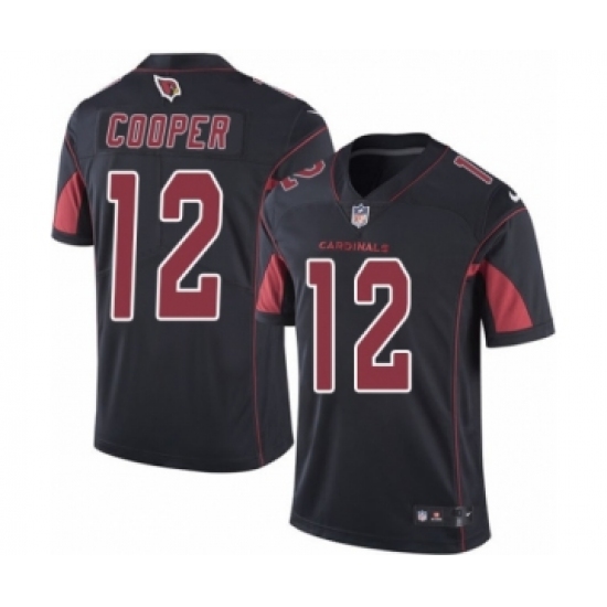 Youth Nike Arizona Cardinals 12 Pharoh Cooper Limited Black Rush Vapor Untouchable NFL Jersey