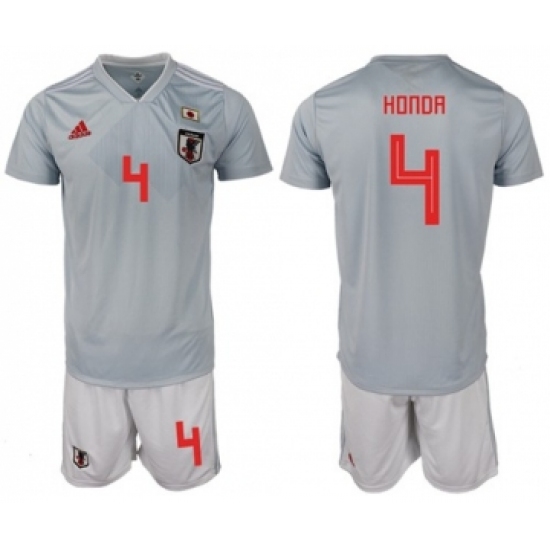 Japan 4 Honda Away Soccer Country Jersey