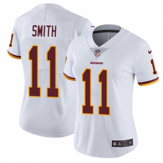 Women's Nike Washington Redskins 11 Alex Smith White Vapor Untouchable Elite Player NFL Jersey