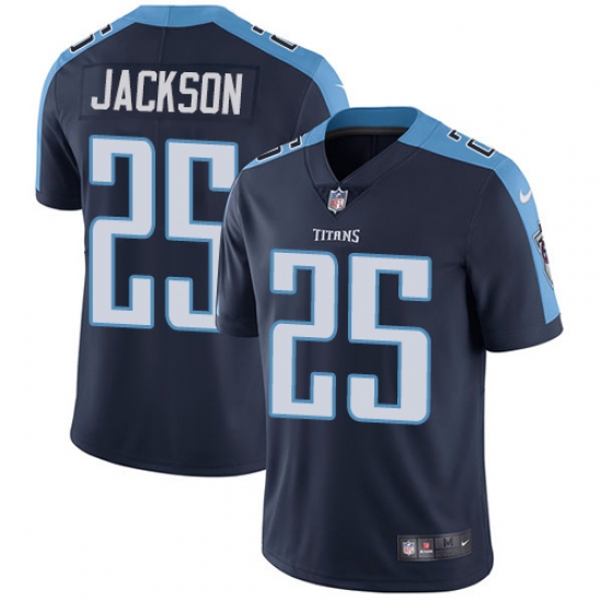 Youth Nike Tennessee Titans 25 Adoree' Jackson Elite Navy Blue Alternate NFL Jersey