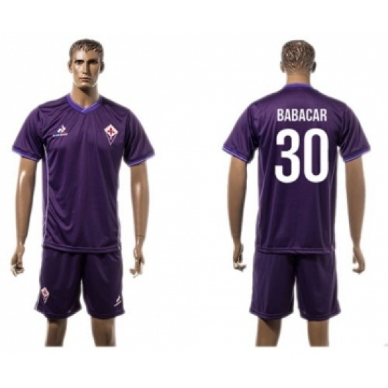 Florence 30 Babacar Home Soccer Club Jersey