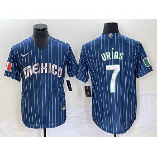 Men's Mexico Baseball 7 Julio Ur