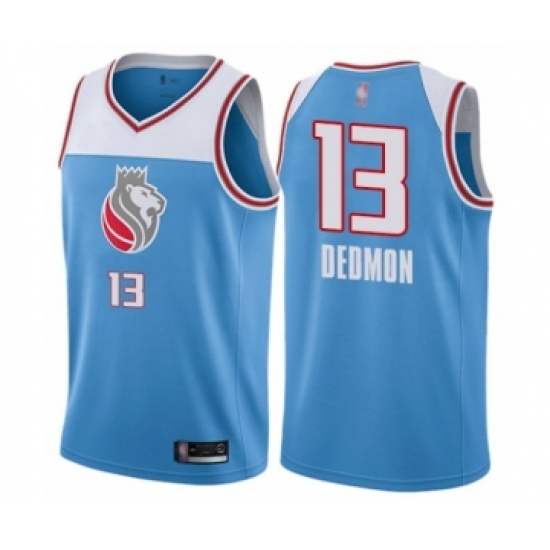 Women's Sacramento Kings 13 Dewayne Dedmon Swingman Blue Basketball Jersey - City Edition