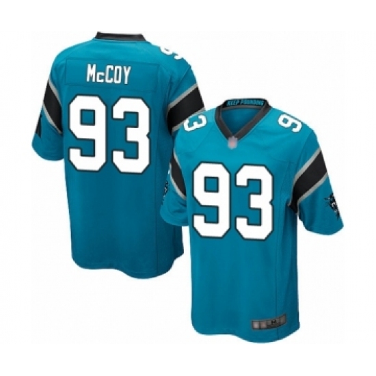 Men's Carolina Panthers 93 Gerald McCoy Game Blue Alternate Football Jersey