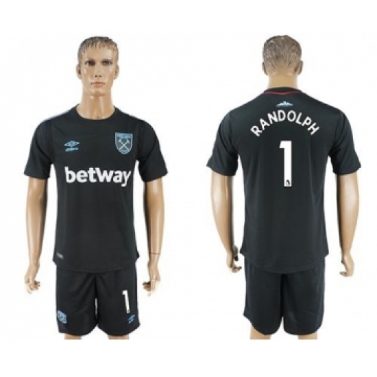 West Ham United 1 Randolph Away Soccer Club Jersey