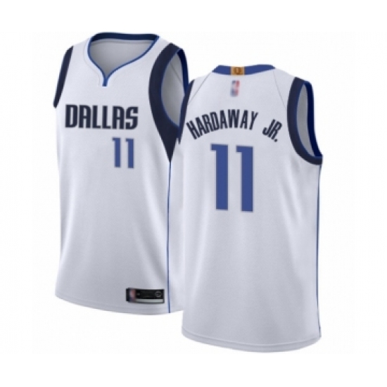 Women's Dallas Mavericks 11 Tim Hardaway Jr. Swingman White Basketball Jersey - Association Edition