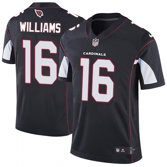 Youth Nike Arizona Cardinals 16 Chad Williams Black Alternate Vapor Untouchable Limited Player NFL Jersey