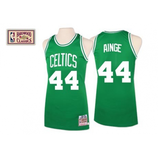 Men's Mitchell and Ness Boston Celtics 44 Danny Ainge Swingman Green Throwback NBA Jersey