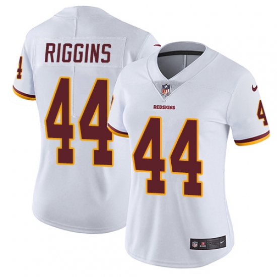 Women's Nike Washington Redskins 44 John Riggins White Vapor Untouchable Limited Player NFL Jersey