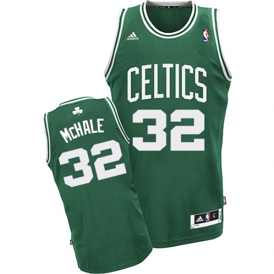 Men's Adidas Boston Celtics 32 Kevin Mchale Swingman White Home NBA Jersey