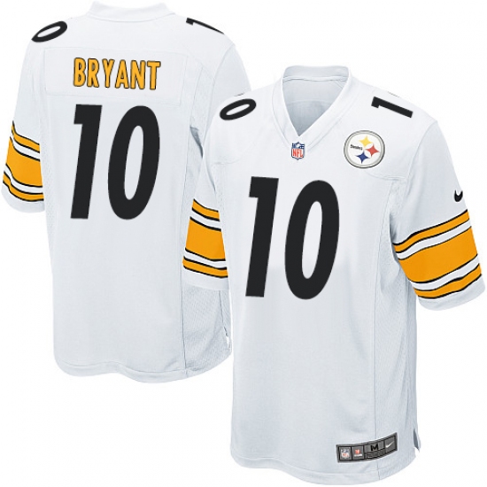 Men's Nike Pittsburgh Steelers 10 Martavis Bryant Game White NFL Jersey