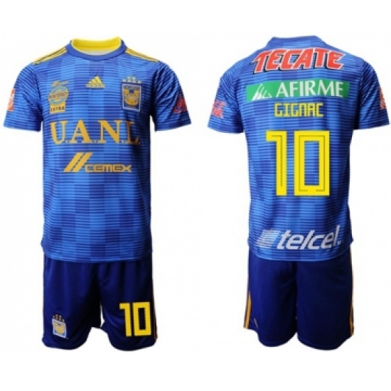 Tigres 10 Gignac Away Soccer Club Jersey