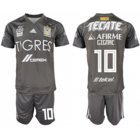 Tigres 10 Gignac Third Soccer Club Jersey