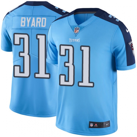 Youth Nike Tennessee Titans 31 Kevin Byard Elite Light Blue Team Color NFL Jersey