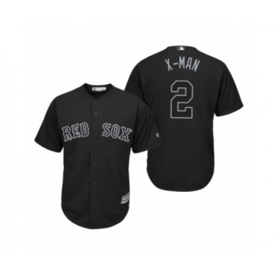 Youth Boston Red Sox 2 Xander Bogaerts X-Man Black 2019 Players Weekend Replica Jersey