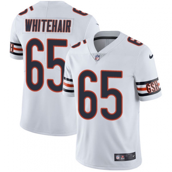 Men's Nike Chicago Bears 65 Cody Whitehair White Vapor Untouchable Limited Player NFL Jersey