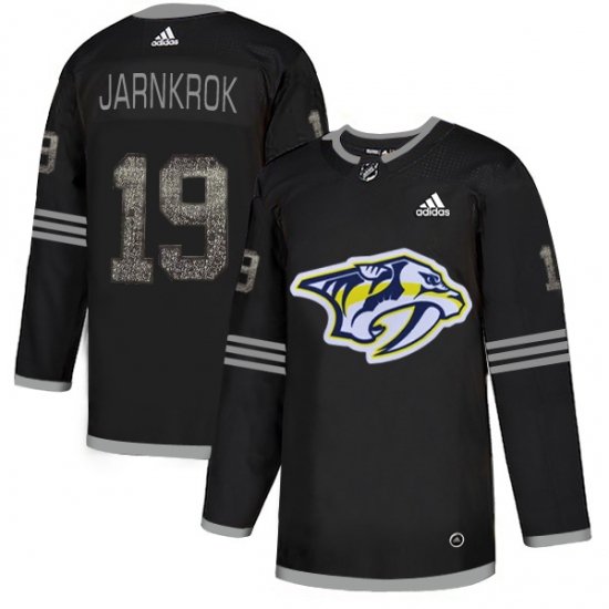 Men's Adidas Nashville Predators 19 Calle Jarnkrok Black Authentic Classic Stitched NHL Jersey