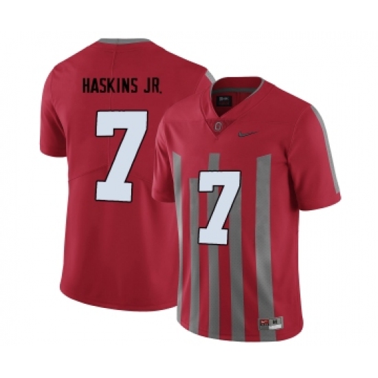 Ohio State Buckeyes 7 Dwayne Haskins Red College Football Legend Jersey