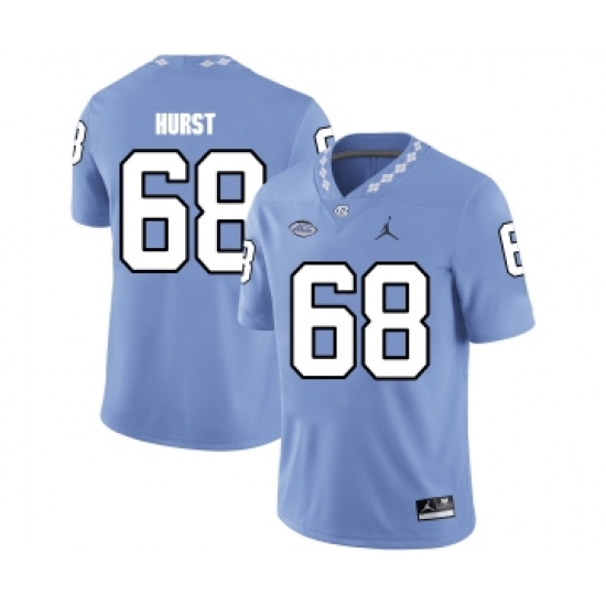 North Carolina Tar Heels 68 James Hurst Blue College Football Jersey