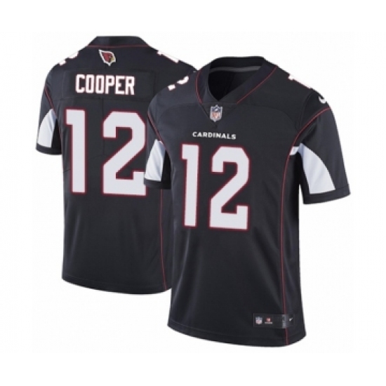 Men's Nike Arizona Cardinals 12 Pharoh Cooper Black Alternate Vapor Untouchable Limited Player NFL Jersey