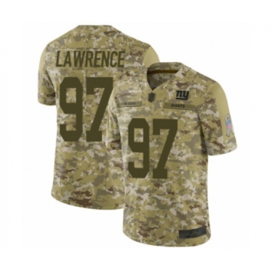 Youth New York Giants 97 Dexter Lawrence Limited Camo 2018 Salute to Service Football Jersey