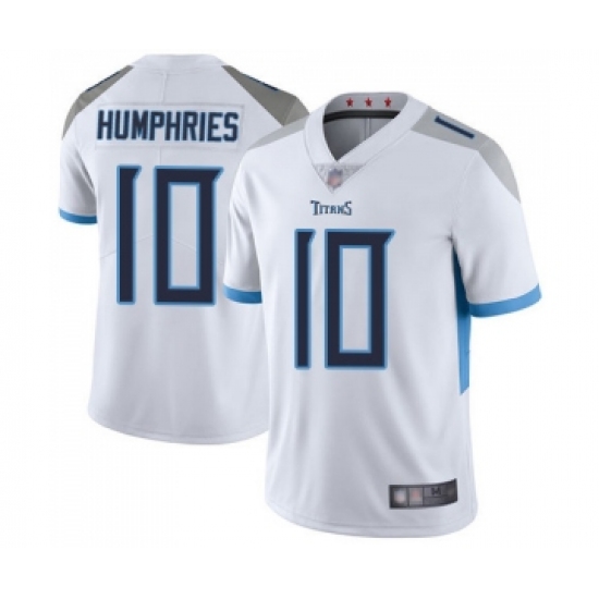 Youth Tennessee Titans 10 Adam Humphries White Vapor Untouchable Limited Player Football Jersey