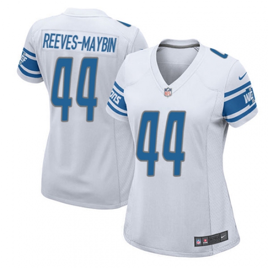 Women's Nike Detroit Lions 8 Dan Orlovsky Game White NFL Jersey