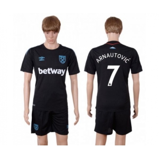 West Ham United 7 Arnautovic Away Soccer Club Jersey