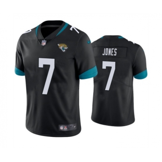 Men's Jacksonville Jaguars 7 Zay Jones Black Vapor Untouchable Limited Stitched Jersey