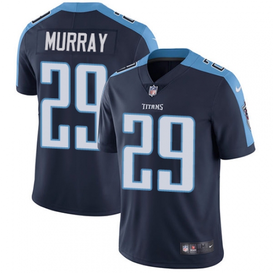 Men's Nike Tennessee Titans 29 DeMarco Murray Navy Blue Alternate Vapor Untouchable Limited Player NFL Jersey