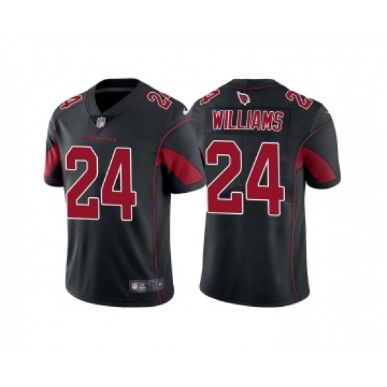 Men's Arizona Cardinals 24 Darrel Williams Black Color Rush Limited Stitched Jersey