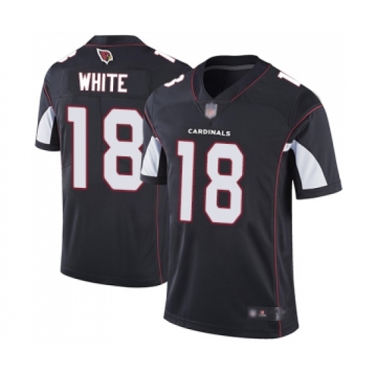 Men's Arizona Cardinals 18 Kevin White Black Alternate Vapor Untouchable Limited Player Football Jersey