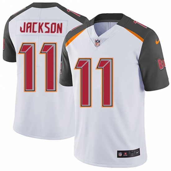 Youth Nike Tampa Bay Buccaneers 11 DeSean Jackson Elite White NFL Jersey