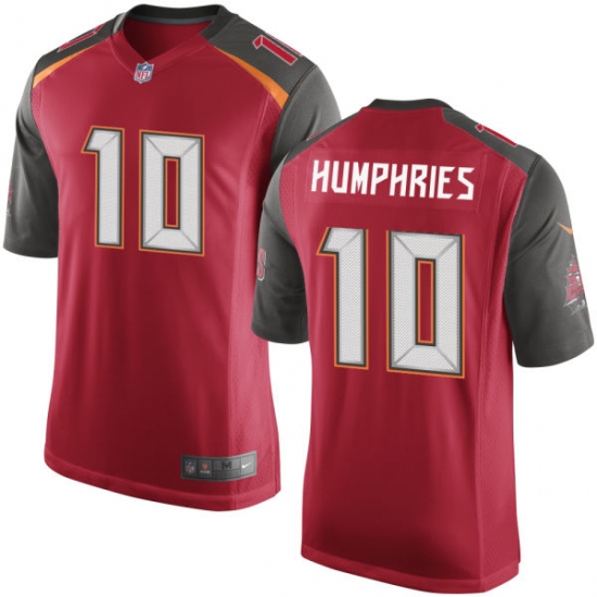 Men's Nike Tampa Bay Buccaneers 10 Adam Humphries Game Red Team Color NFL Jersey