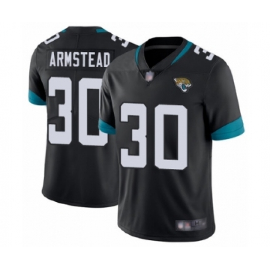 Men's Jacksonville Jaguars 30 Ryquell Armstead Black Team Color Vapor Untouchable Limited Player Football Jersey