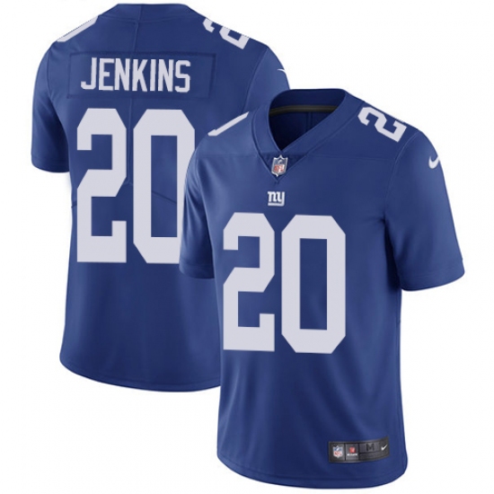 Youth Nike New York Giants 20 Janoris Jenkins Elite Royal Blue Team Color NFL Jersey