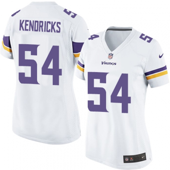 Women's Nike Minnesota Vikings 54 Eric Kendricks Game White NFL Jersey